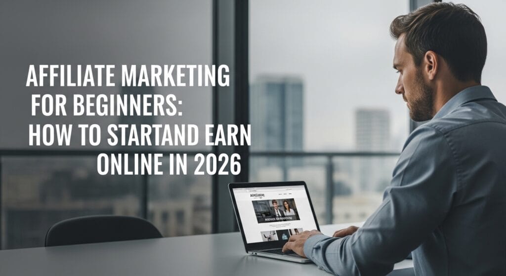 Affiliate Marketing for Beginners: How to Start and Earn Online in 2026